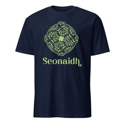 "Seonaidh" unisex t-paita (etuprintti)