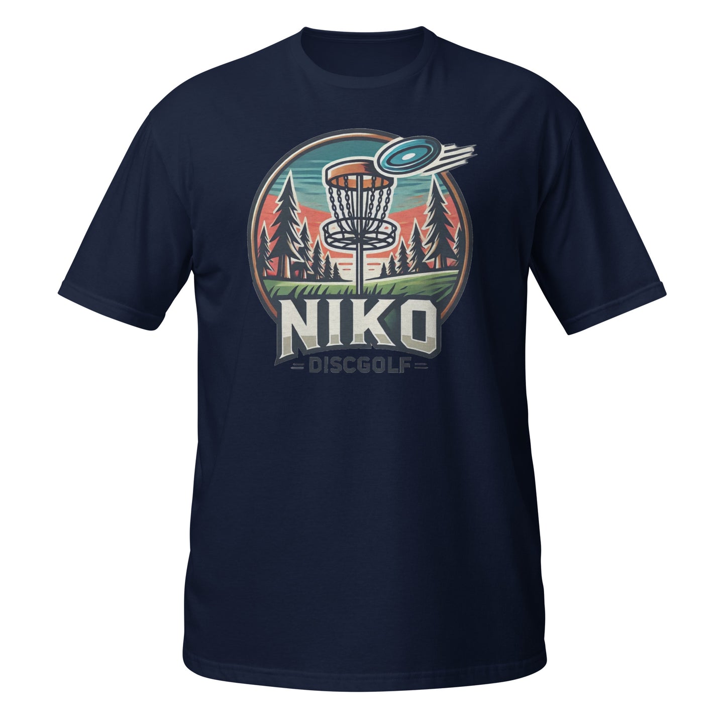 "Niko Discgolf" t-paita (iso logo edessä)