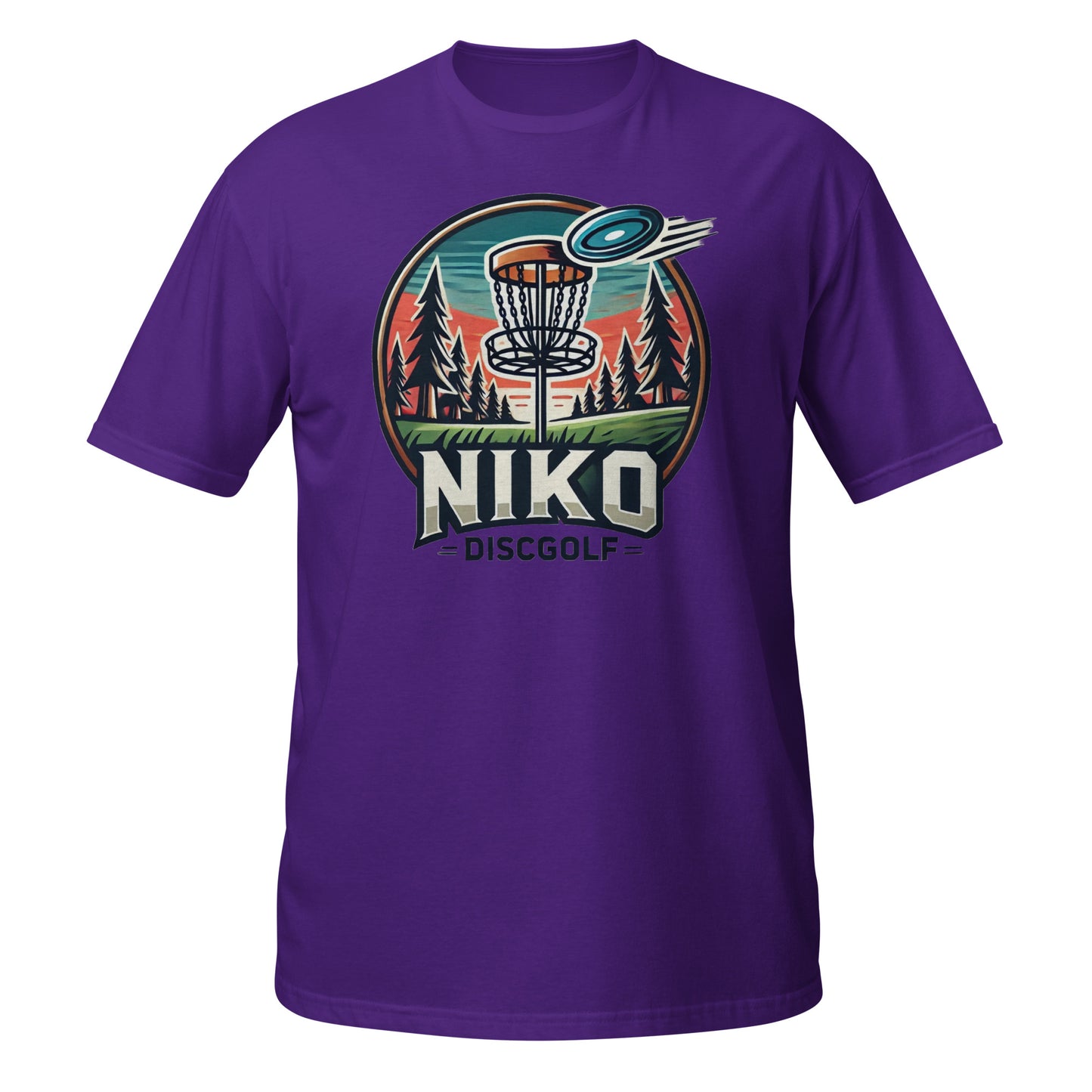 "Niko Discgolf" t-paita (iso logo edessä)