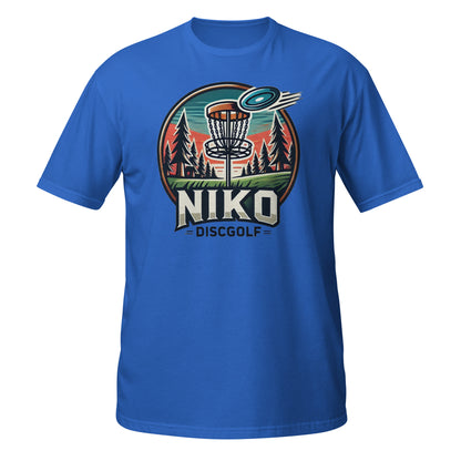 "Niko Discgolf" t-paita (iso logo edessä)