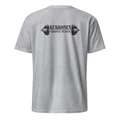 "Bodybuilding" t-paita (teksti edessä + logo selässä)