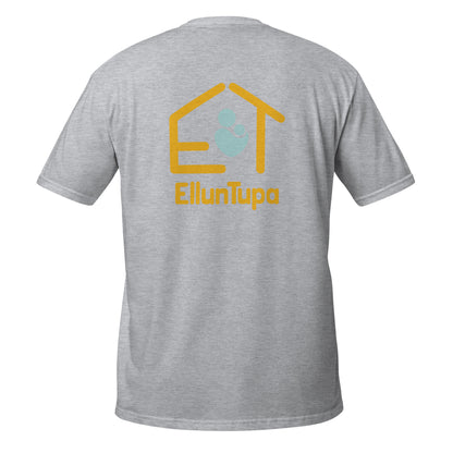 "EllunTupa" unisex t-shirt (back print)