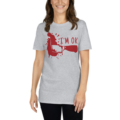 "I'm OK" women's t-shirt