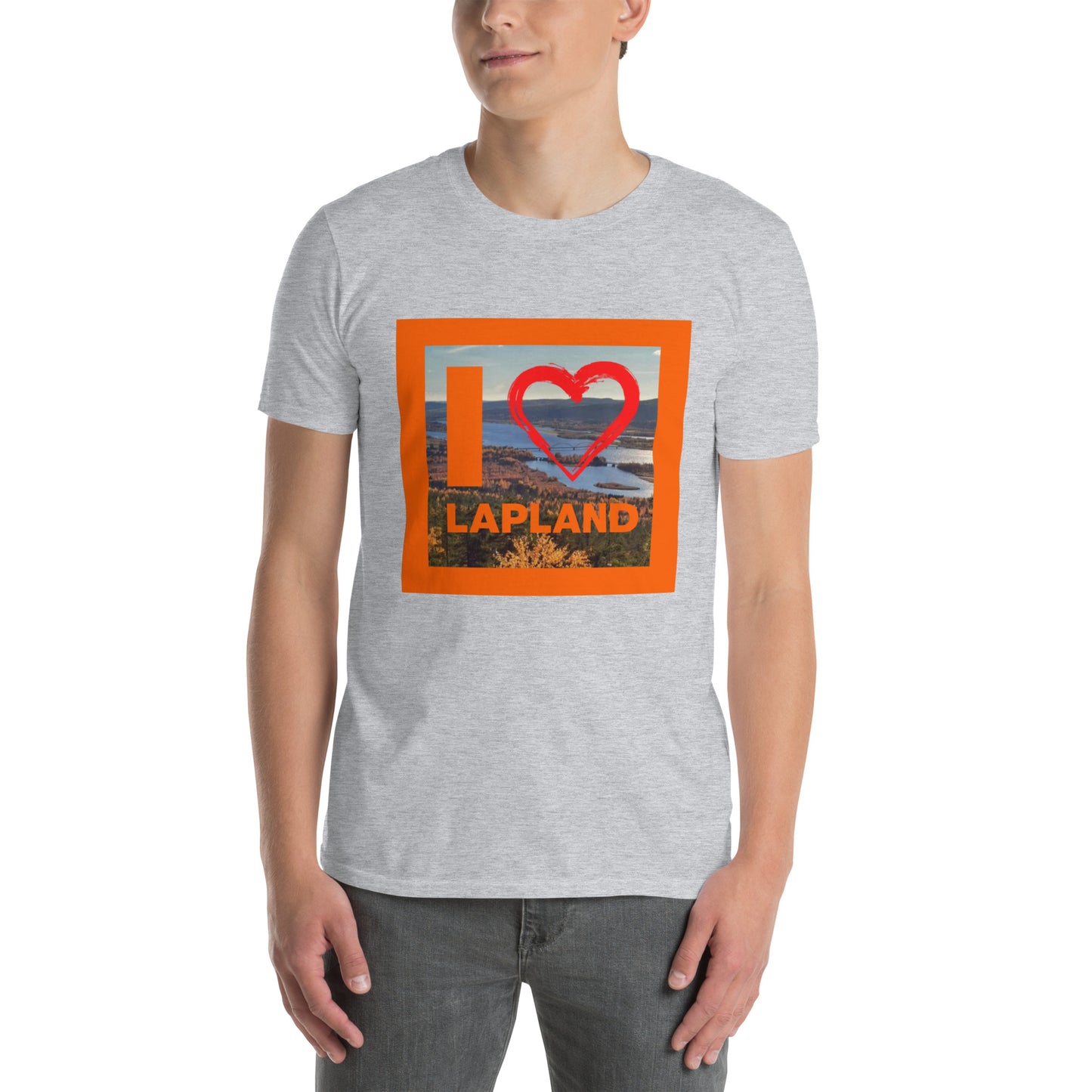 "I Love Lapland" unisex t-paita