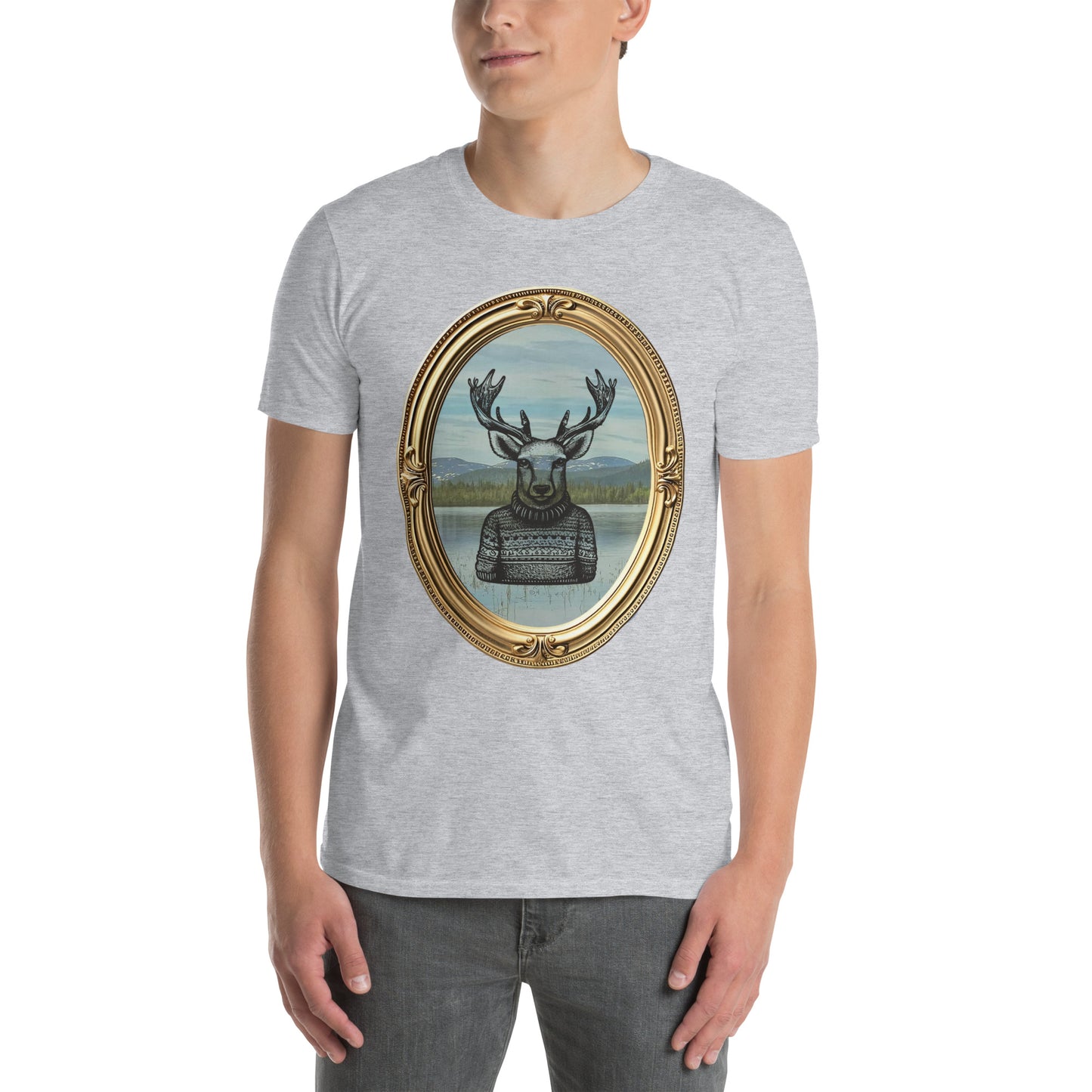 "Reindeer" unisex t-shirt
