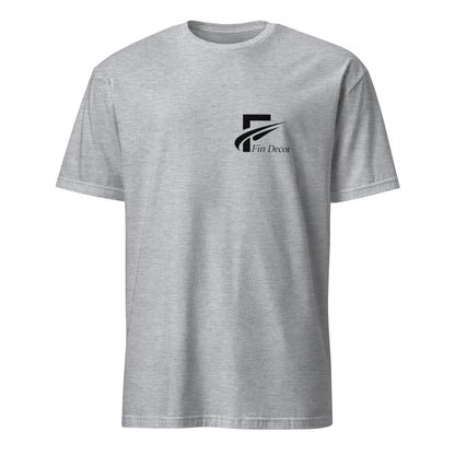 "Fin Decor" t-paita printtauksella (rinta + selkä)