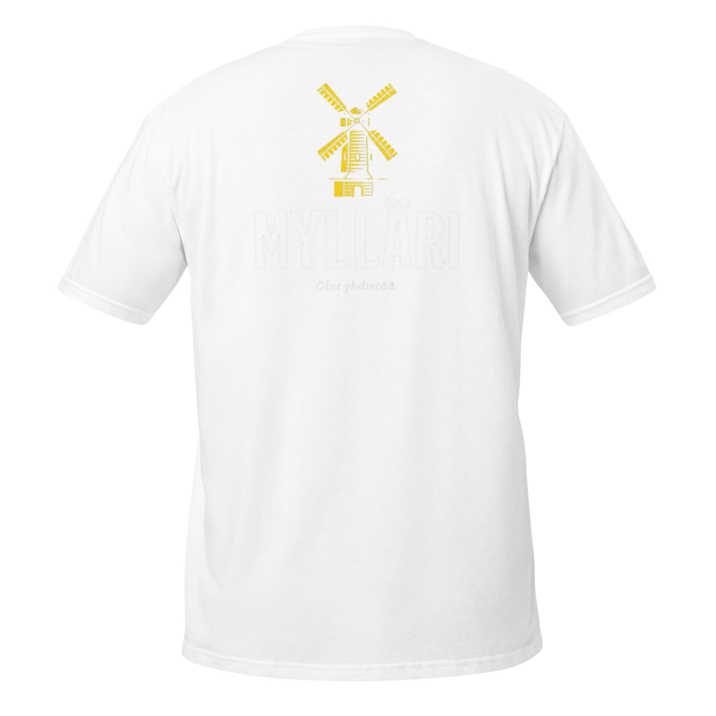 "Mylläri" unisex t-paita (etu- ja selkäprintti)