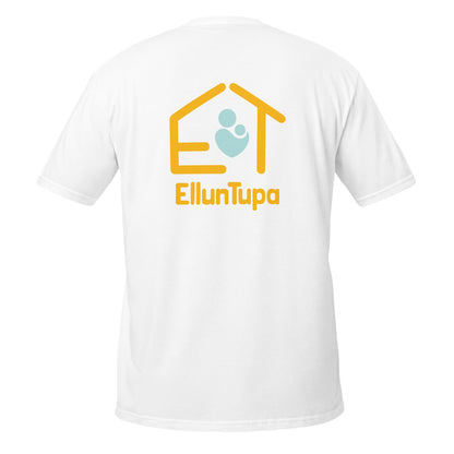 "EllunTupa" unisex t-shirt (back print)