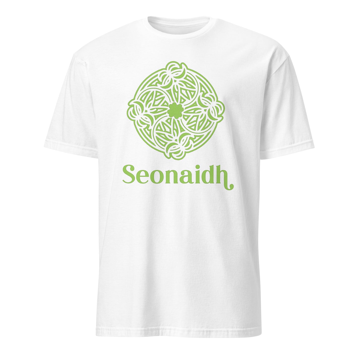 "Seonaidh" unisex t-paita (etuprintti)