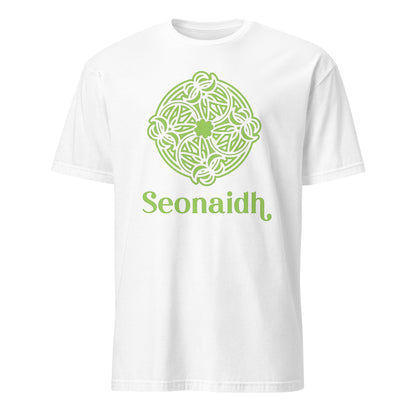 "Seonaidh" unisex t-paita (etuprintti)