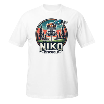 "Niko Discgolf" t-paita (iso logo edessä)