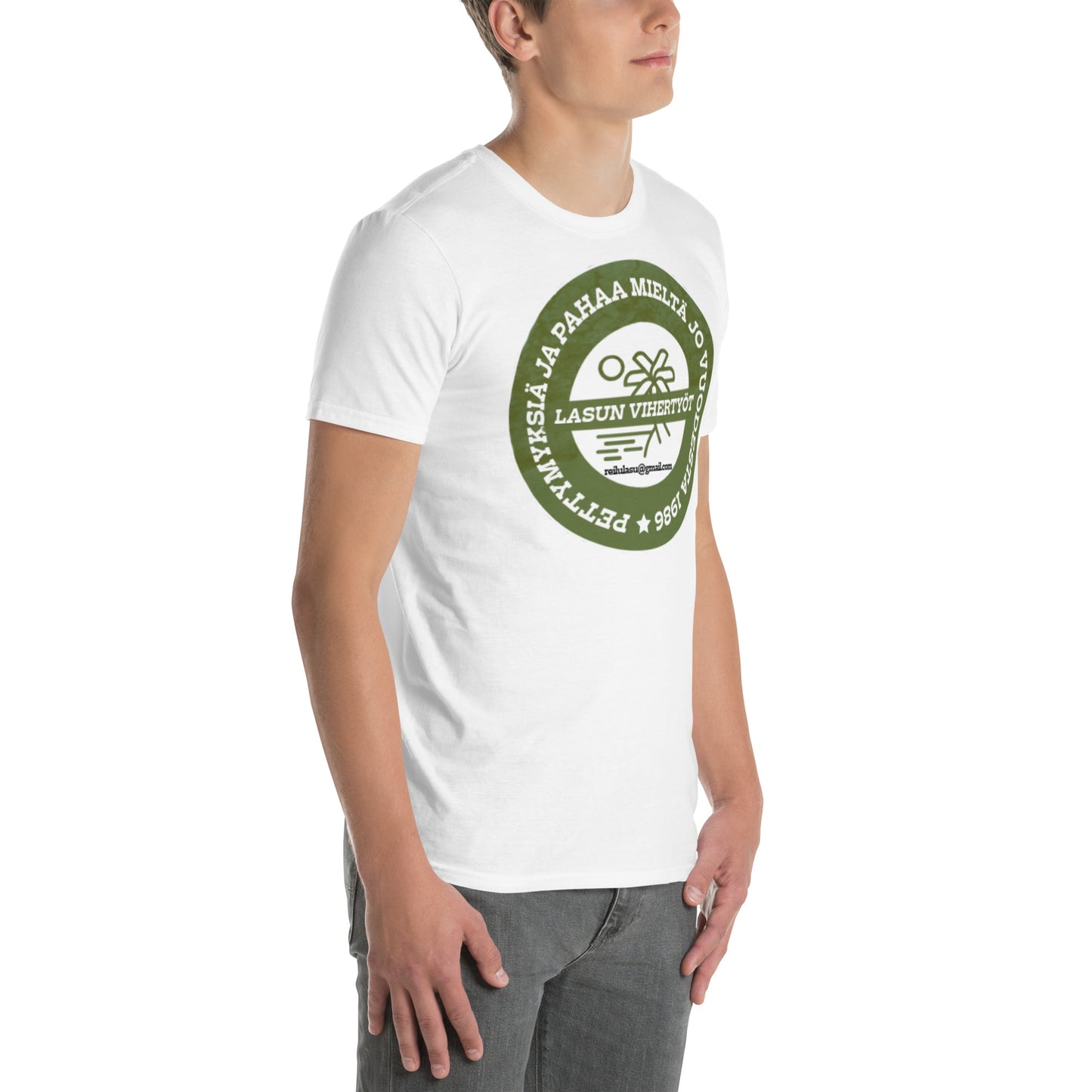 T-Shirt „Lasun Vihertyöt“ (BILLIGER)