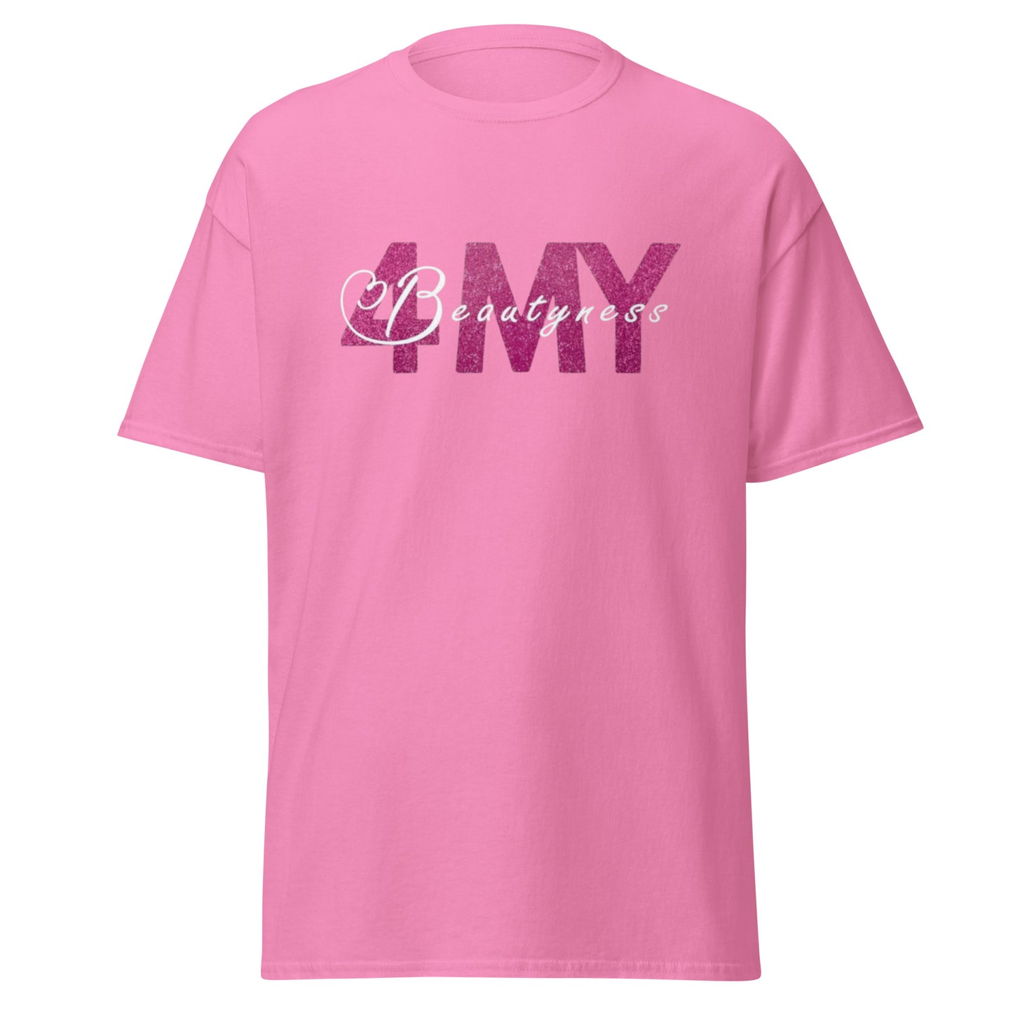 "4MyBeautyness" unisex t-paita (logo rinnassa)