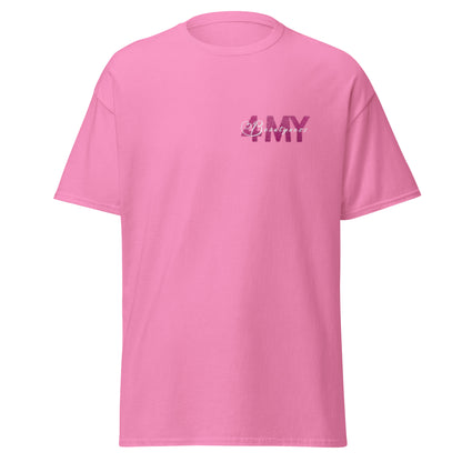 "4MyBeautyness" unisex t-paita (logo rinnassa ja selässä)