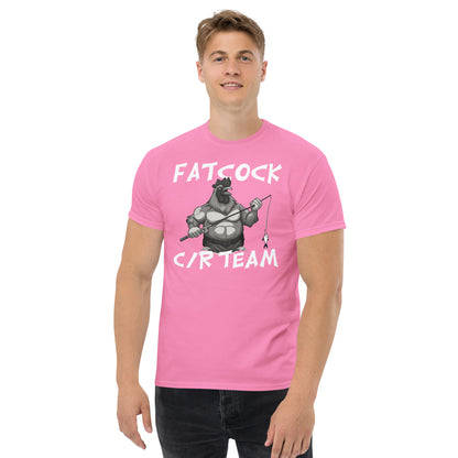 „Fatcock“ T-Shirt (großes Logo auf der Vorderseite)