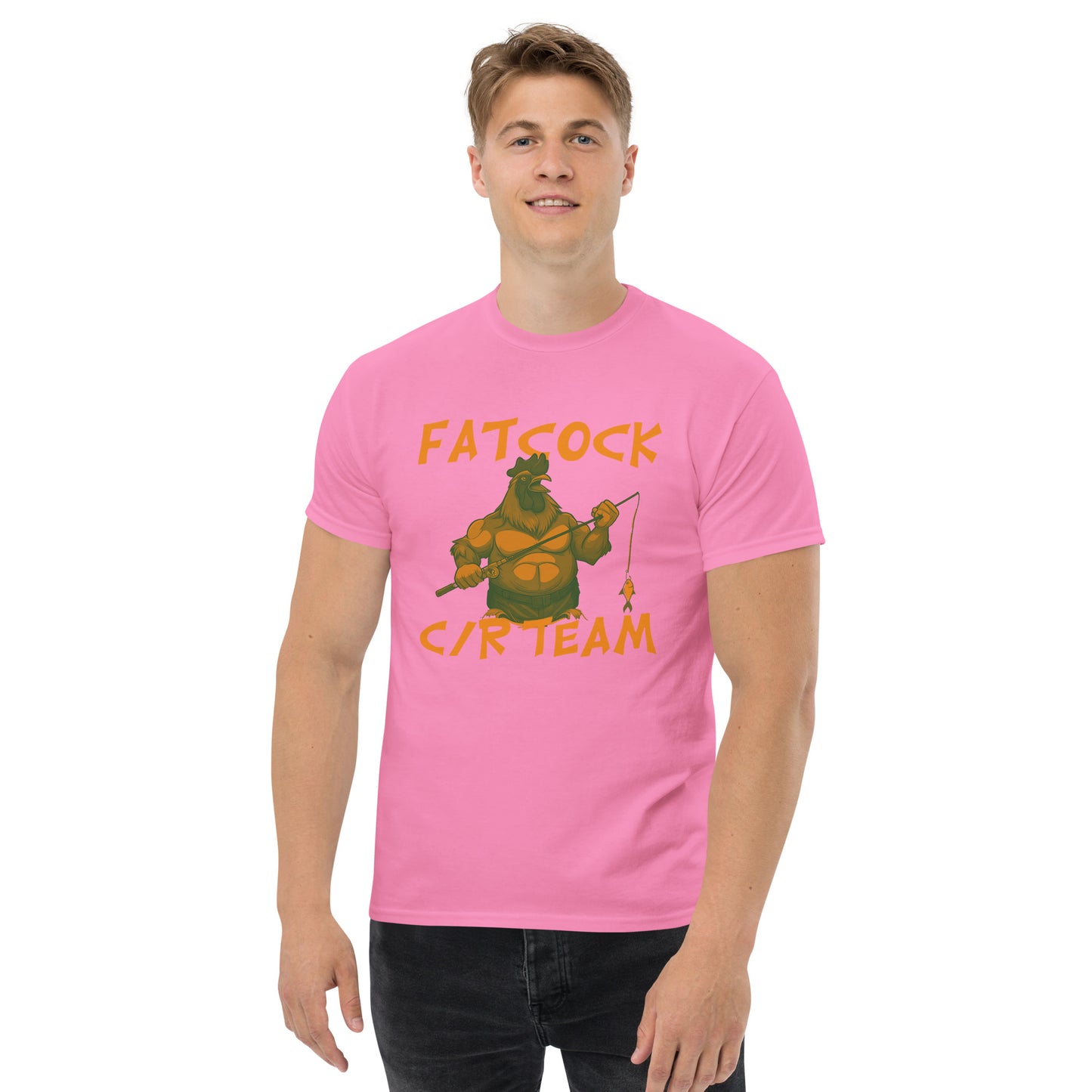 "Fatcock" t-shirt, Jäger colors (big logo on the front)