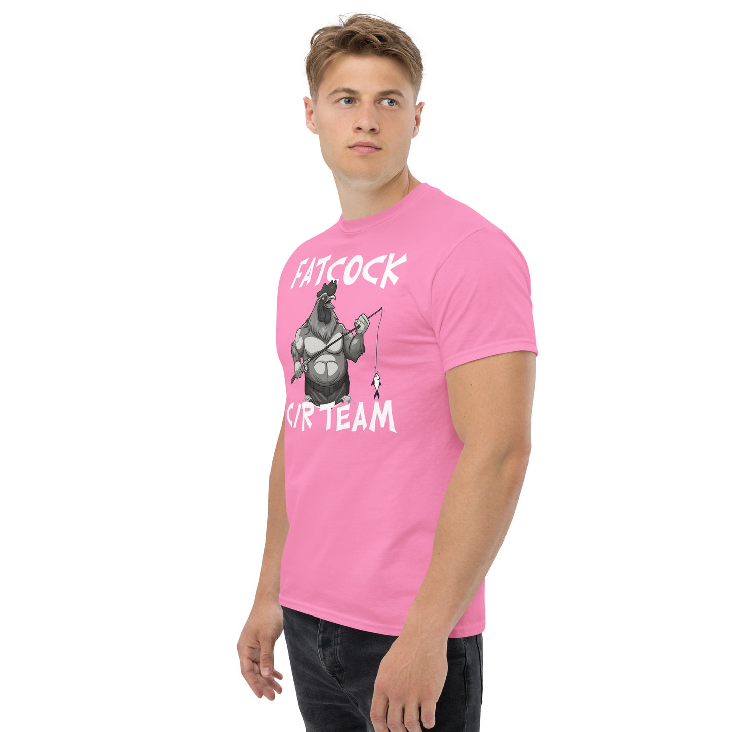 „Fatcock“ T-Shirt (großes Logo auf der Vorderseite)