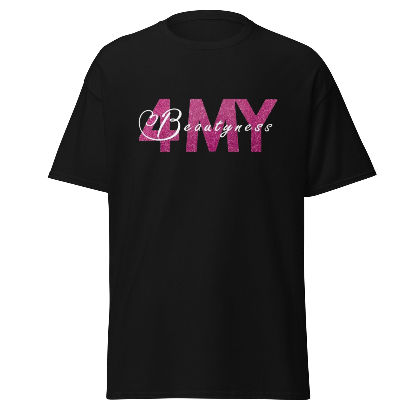 "4MyBeautyness" unisex t-paita (logo rinnassa)