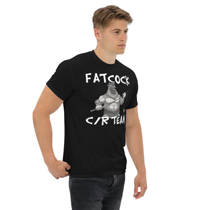 „Fatcock“ T-Shirt (großes Logo auf der Vorderseite)