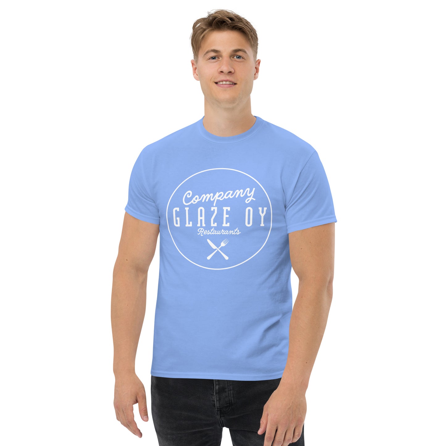 Unisex-T-Shirt „Company Glaze“ (farbenfrohere Option)