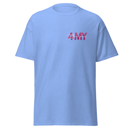 "4MyBeautyness" unisex t-paita (logo rinnassa ja selässä)