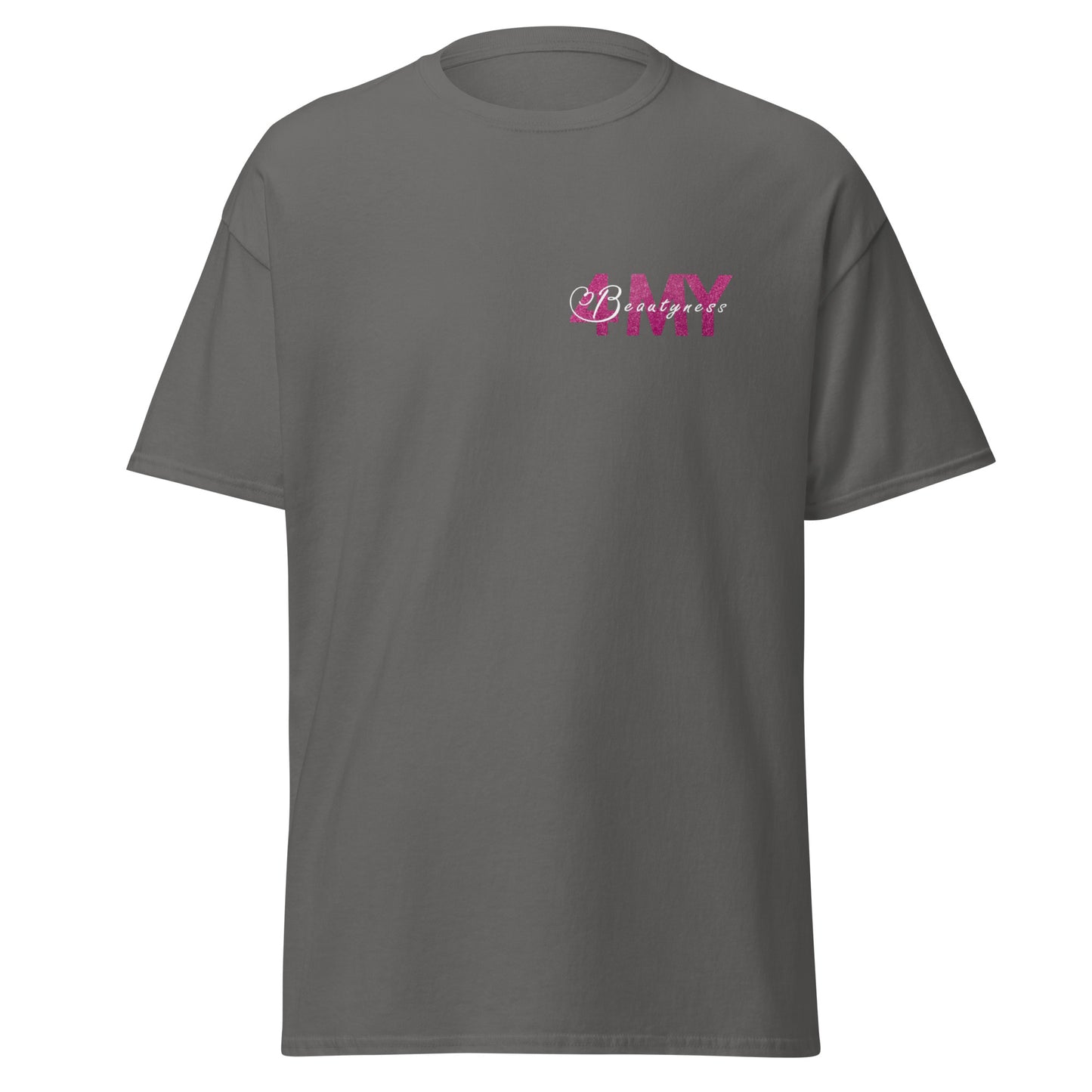 "4MyBeautyness" unisex t-paita (logo pienellä rinnassa)