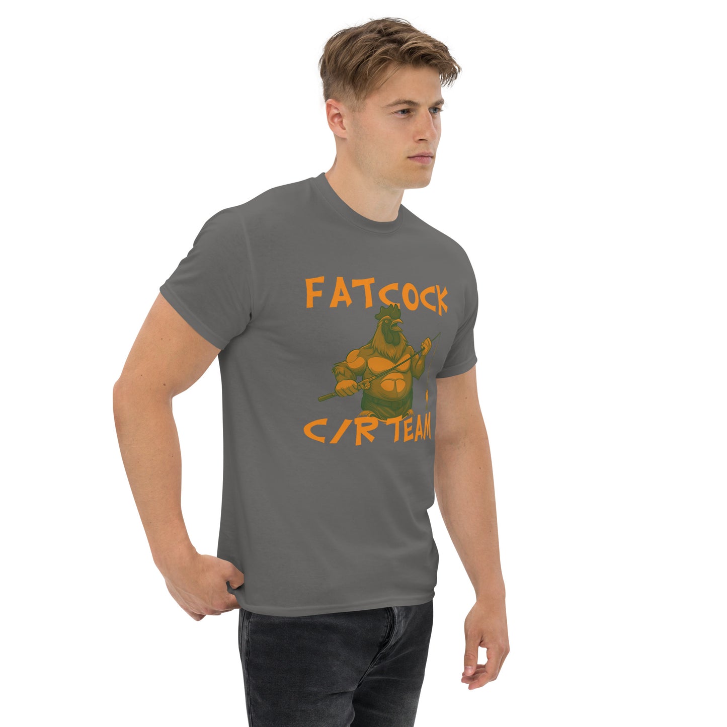 "Fatcock" t-shirt, Jäger colors (big logo on the front)