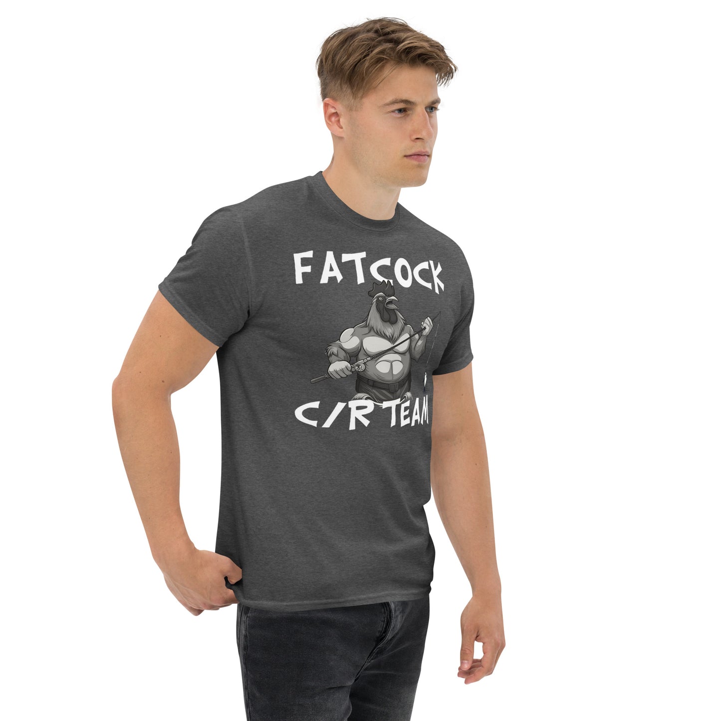 „Fatcock“ T-Shirt (großes Logo auf der Vorderseite)