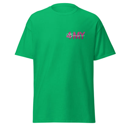 "4MyBeautyness" unisex t-paita (logo rinnassa ja selässä)