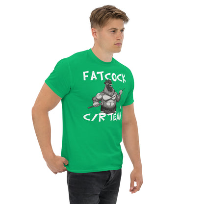 „Fatcock“ T-Shirt (großes Logo auf der Vorderseite)