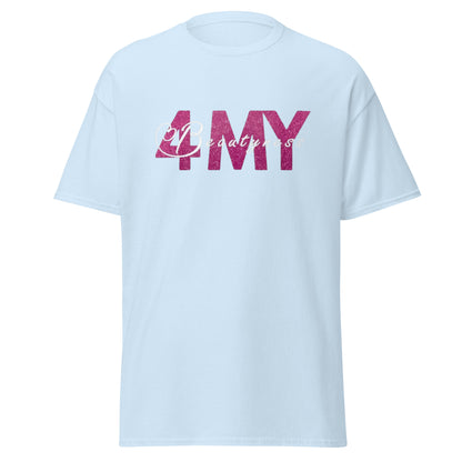 "4MyBeautyness" unisex t-paita (logo rinnassa)