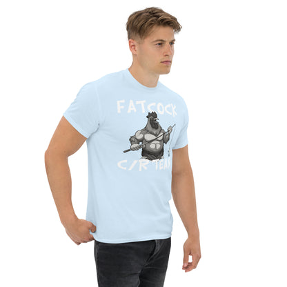 „Fatcock“ T-Shirt (großes Logo auf der Vorderseite)