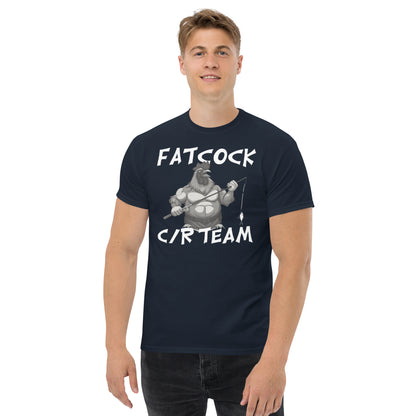 „Fatcock“ T-Shirt (großes Logo auf der Vorderseite)