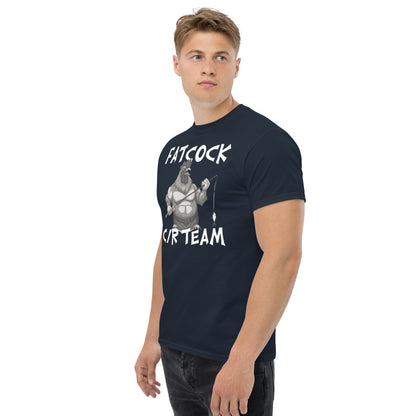 „Fatcock“ T-Shirt (großes Logo auf der Vorderseite)