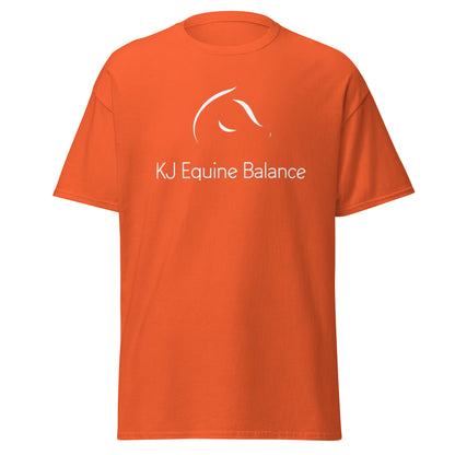 „KJ Equine“ Unisex-T-Shirt (Logo auf der Vorderseite)