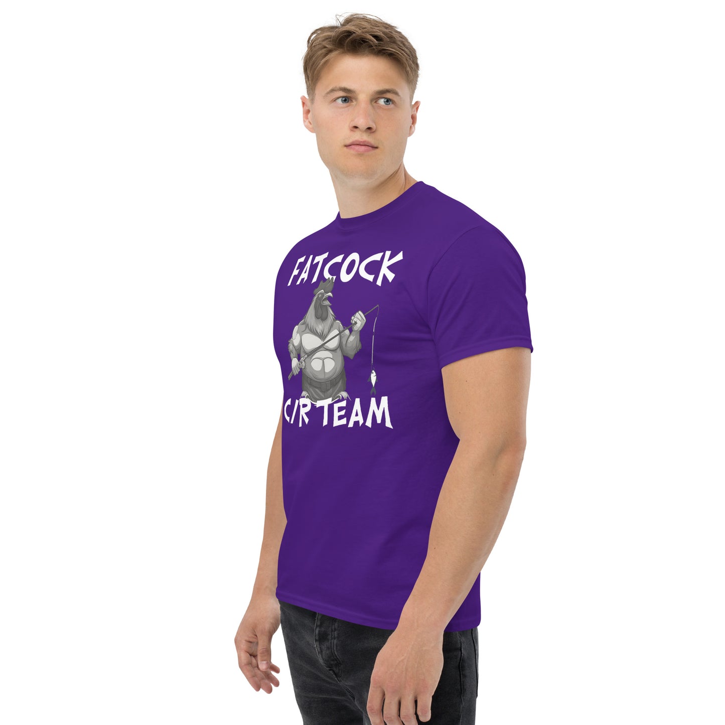 „Fatcock“ T-Shirt (großes Logo auf der Vorderseite)