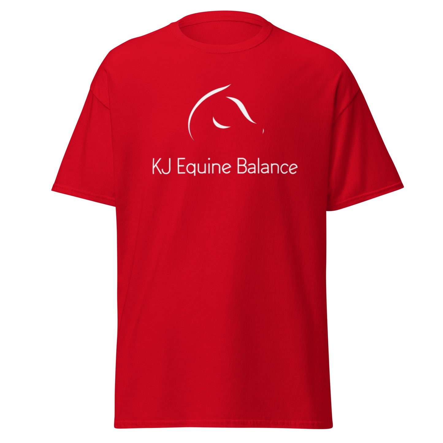 "KJ Equine" unisex t-shirt (logo on front)