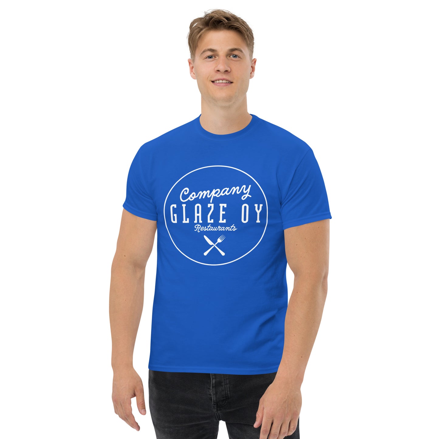 Unisex-T-Shirt „Company Glaze“ (farbenfrohere Option)