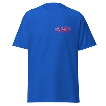 "4MyBeautyness" unisex t-paita (logo rinnassa ja selässä)