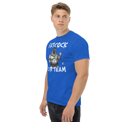 „Fatcock“ T-Shirt (großes Logo auf der Vorderseite)