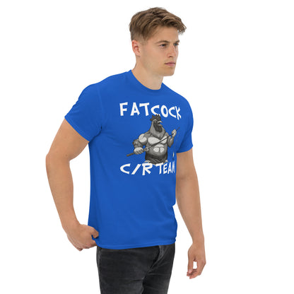 „Fatcock“ T-Shirt (großes Logo auf der Vorderseite)