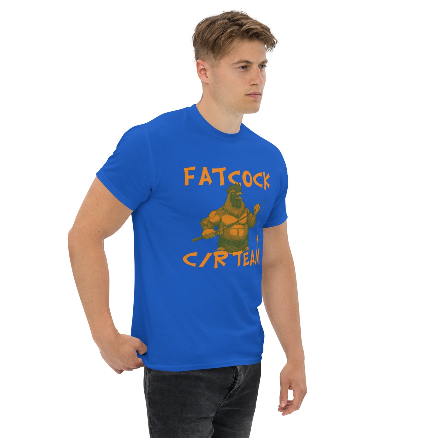 "Fatcock" t-shirt, Jäger colors (big logo on the front)