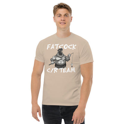 „Fatcock“ T-Shirt (großes Logo auf der Vorderseite)