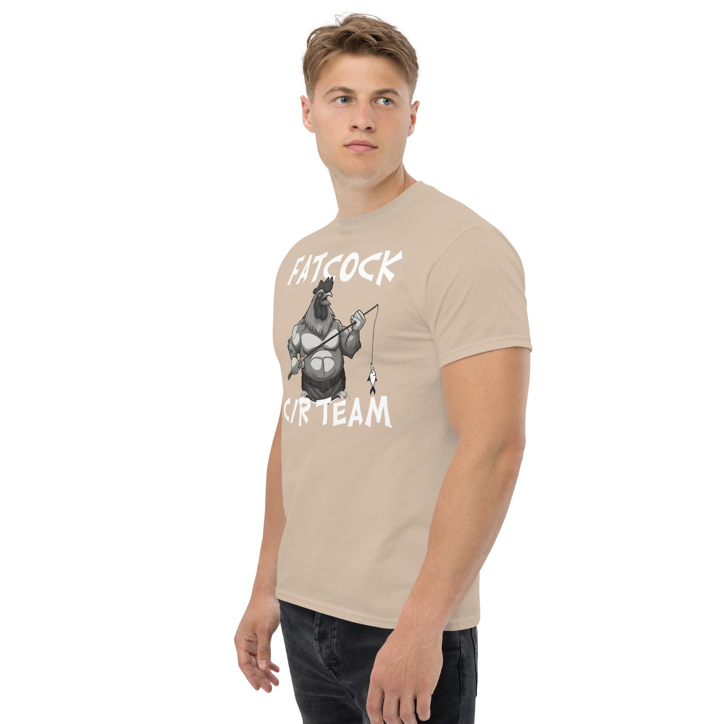 „Fatcock“ T-Shirt (großes Logo auf der Vorderseite)