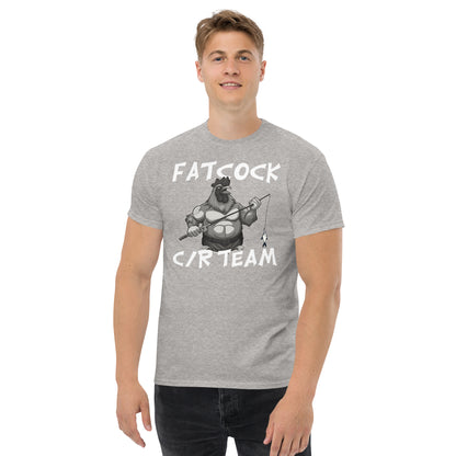 „Fatcock“ T-Shirt (großes Logo auf der Vorderseite)