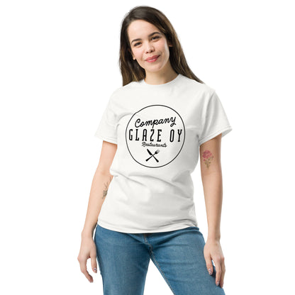 Unisex-T-Shirt „Company Glaze“ (farbenfrohere Option)