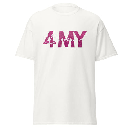 "4MyBeautyness" unisex t-paita (logo rinnassa)