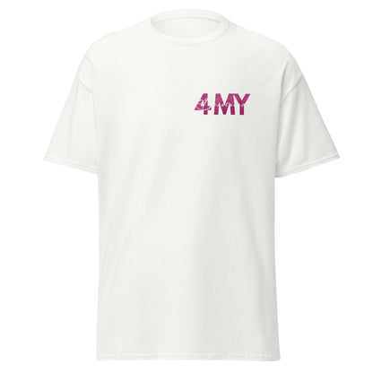 "4MyBeautyness" unisex t-paita (logo pienellä rinnassa)