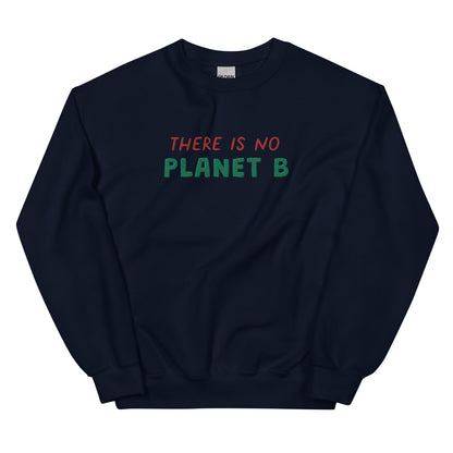 "No planet b" men's hooded sweatshirt