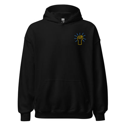 "Support Ukraine" men's hoodie